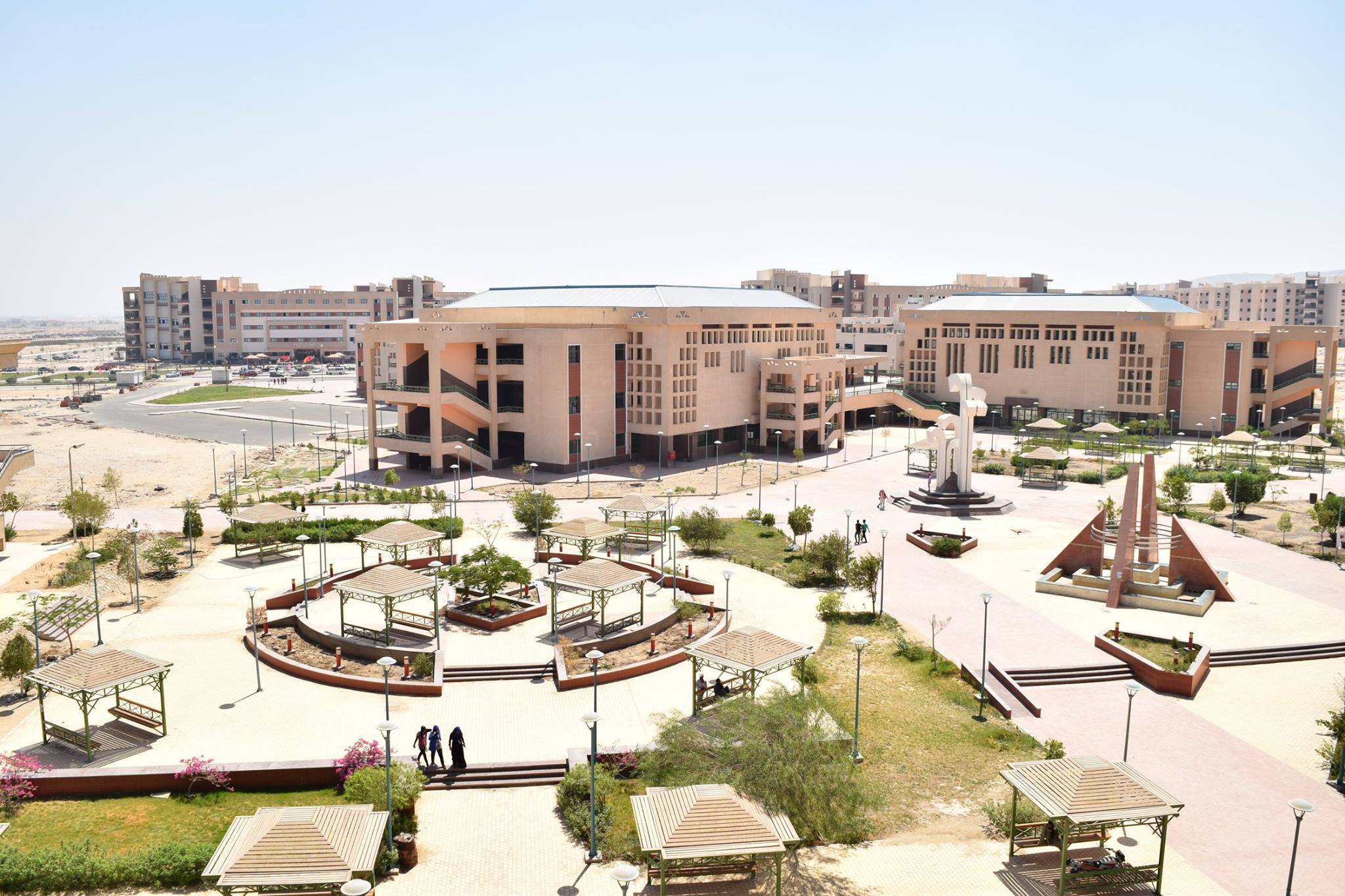 The New Suez Canal Hall during a session